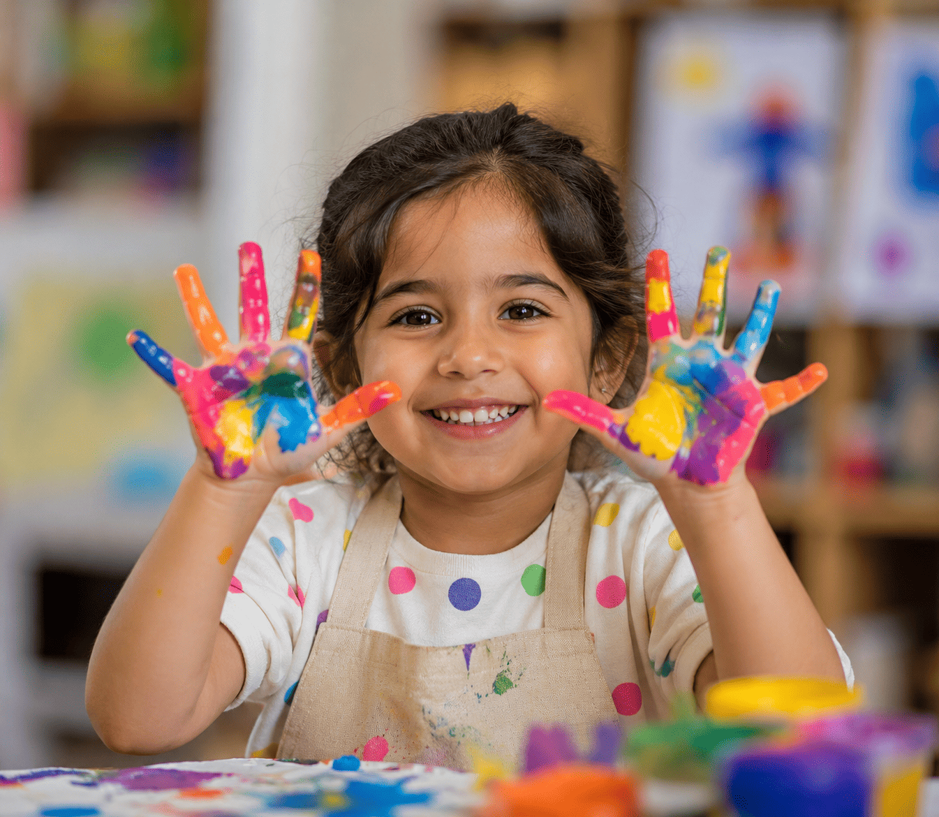 Children exploring and learning together at KEBA Preschool